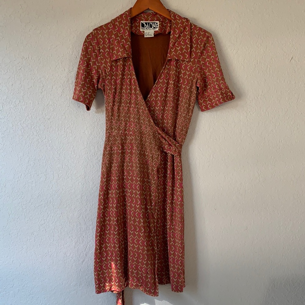Vintage Diane von Furstenberg wrap dress